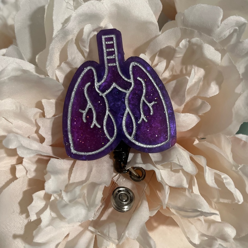 Badge reel, hospital, nursing unit, cardiology, pulmonary, XRay, neurology